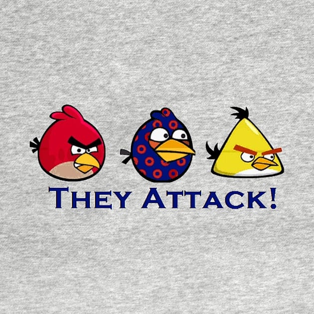 Phish: The Birds (THEY ATTACK!!!) by phlowTees